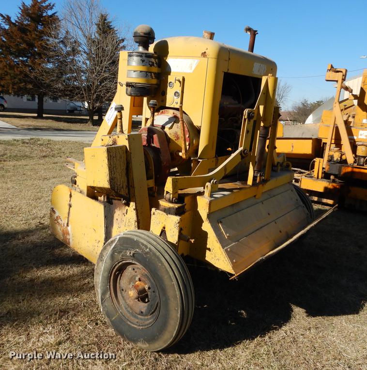 image for item DC0313 Wausau Thrun BT8 asphalt shilling rotary tiller