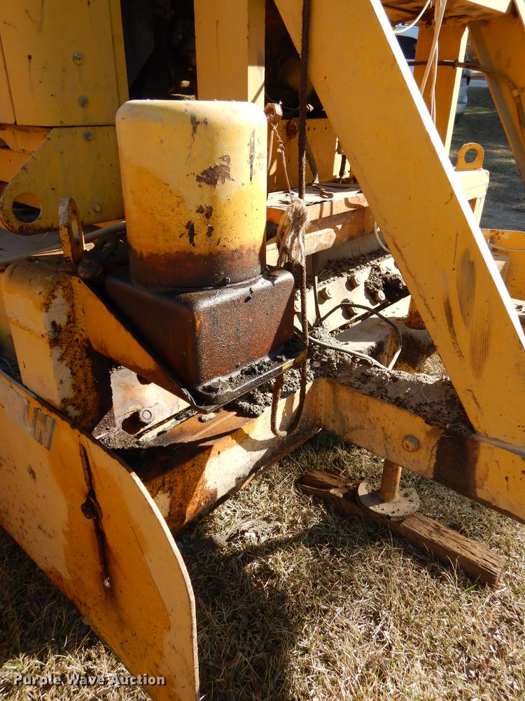 image for item DC0313 Wausau Thrun BT8 asphalt shilling rotary tiller