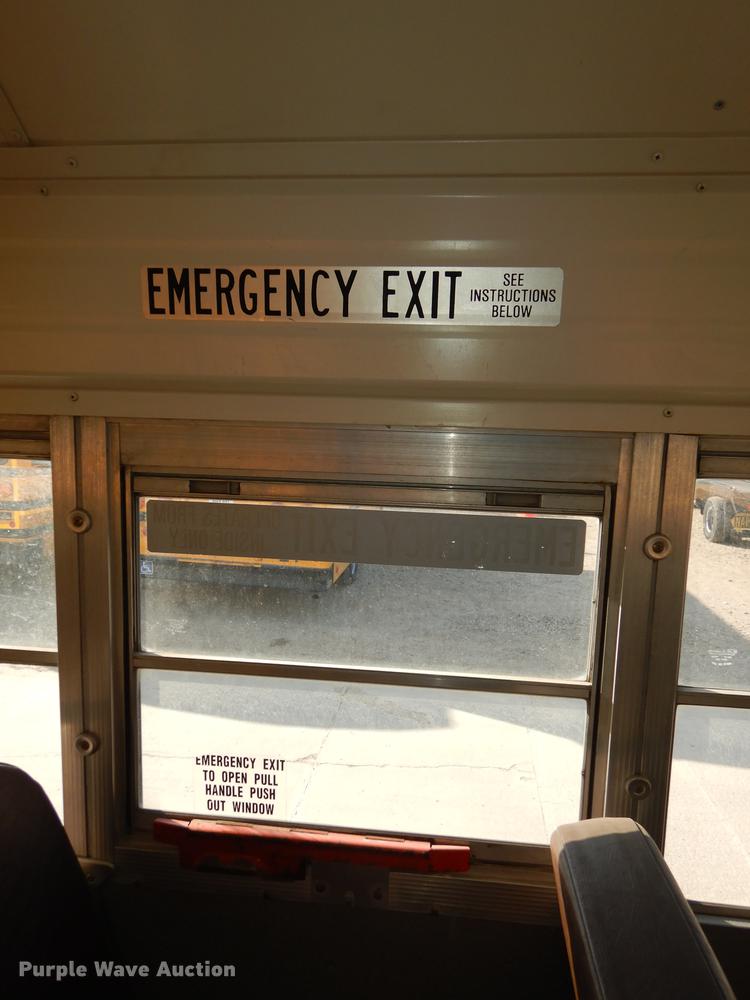 image for item DC0317 1998 Chevrolet Blue Bird school bus