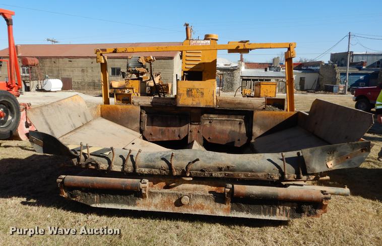 image for item DC0320 Cedarapids hot mix asphalt spreader