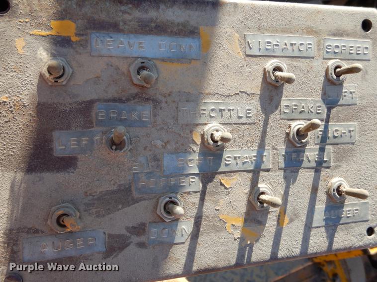 image for item DC0320 Cedarapids hot mix asphalt spreader