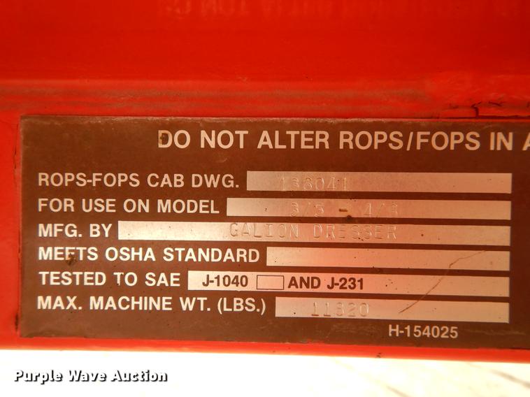 image for item DC0321 Galion double drum roller