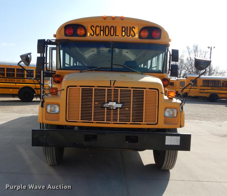 image for item DC0352 1998 Chevrolet Blue Bird school bus