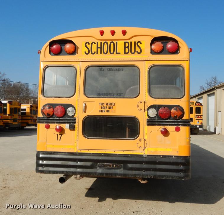 image for item DC0352 1998 Chevrolet Blue Bird school bus