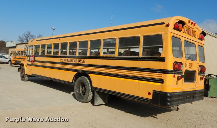 image for item DC0352 1998 Chevrolet Blue Bird school bus