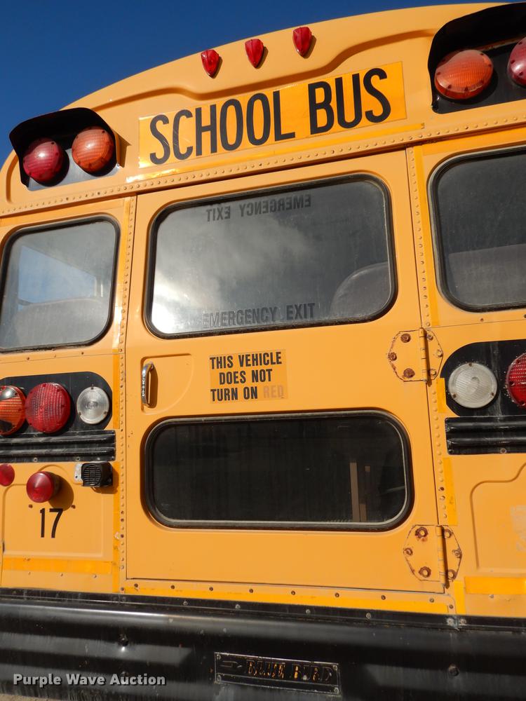 image for item DC0352 1998 Chevrolet Blue Bird school bus