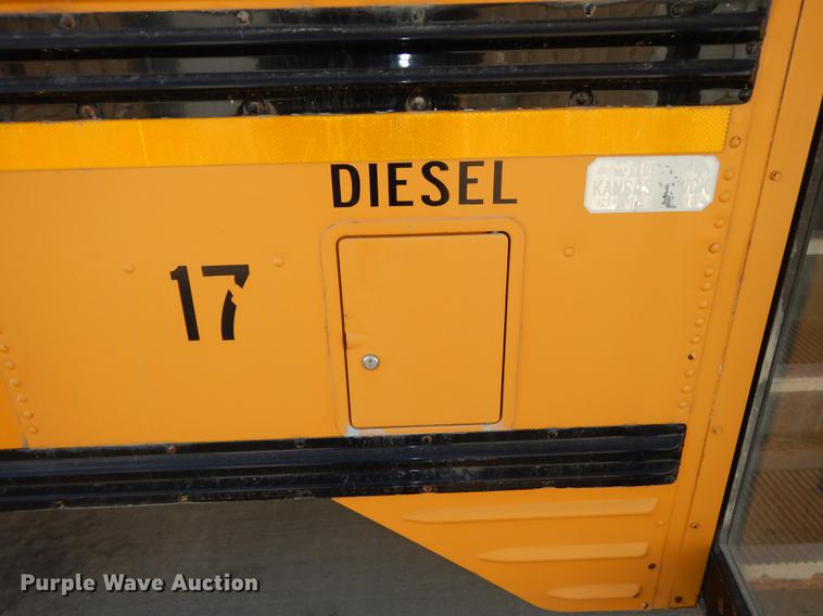 image for item DC0352 1998 Chevrolet Blue Bird school bus