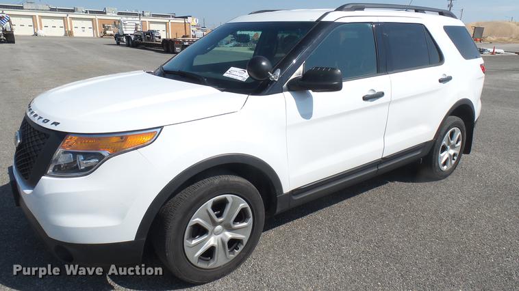 image for item DC1786 2015 Ford Explorer Police Interceptor SUV