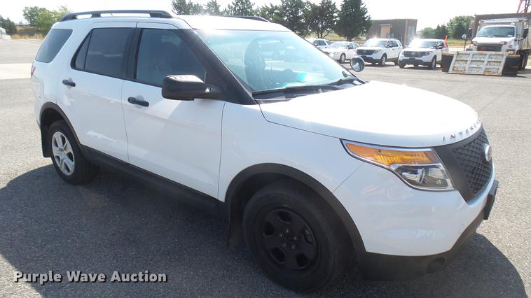 image for item DC1786 2015 Ford Explorer Police Interceptor SUV