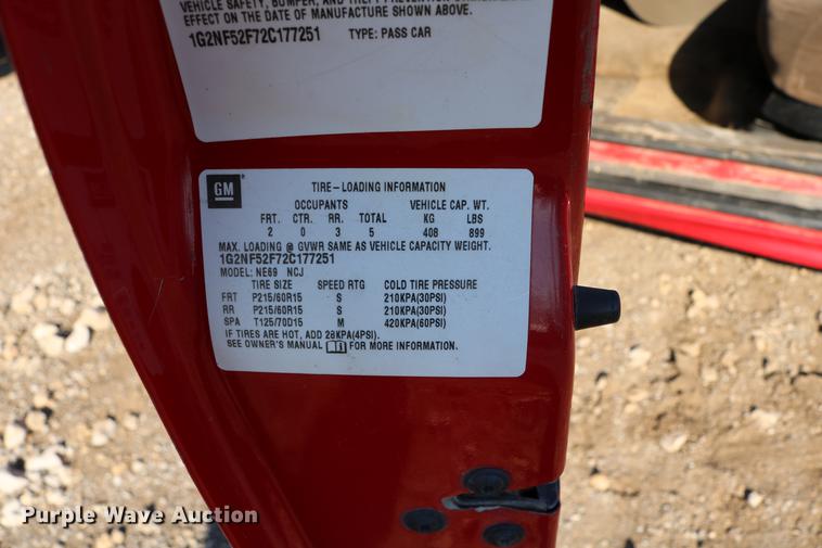 image for item DC3501 2002 Pontiac Grand AM