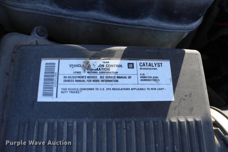 image for item DC3503 2008 Chevrolet Silverado 1500 Ext. Cab pickup truck