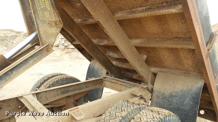 image for item DC4248 1974 Ford F600 flatbed truck