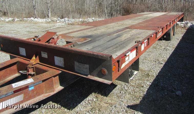 image for item DC4412 1997 Dakota tilt deck equipment trailer