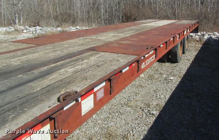 image for item DC4412 1997 Dakota tilt deck equipment trailer