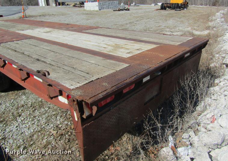 image for item DC4412 1997 Dakota tilt deck equipment trailer