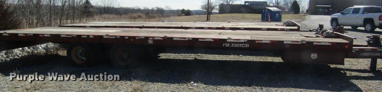 image for item DC4412 1997 Dakota tilt deck equipment trailer