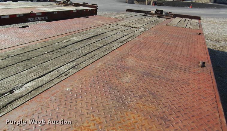 image for item DC4412 1997 Dakota tilt deck equipment trailer