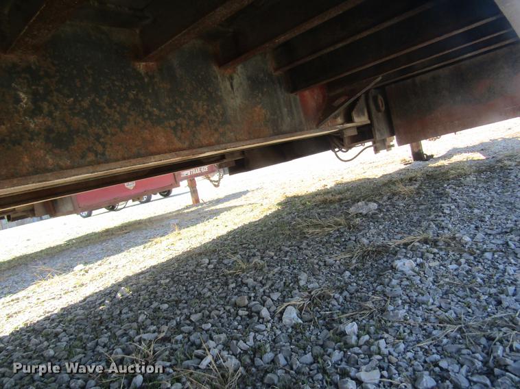 image for item DC4412 1997 Dakota tilt deck equipment trailer