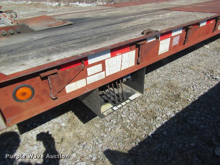 image for item DC4412 1997 Dakota tilt deck equipment trailer
