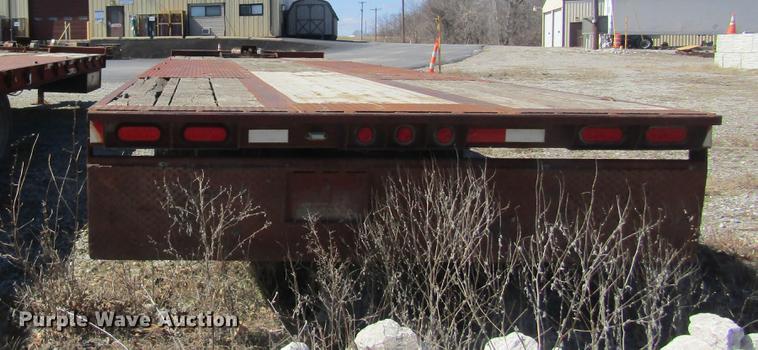 image for item DC4412 1997 Dakota tilt deck equipment trailer