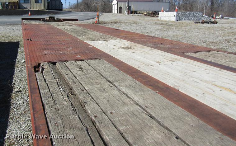 image for item DC4412 1997 Dakota tilt deck equipment trailer