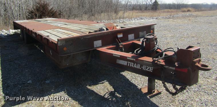 image for item DC4413 1997 Dakota tilt deck equipment trailer