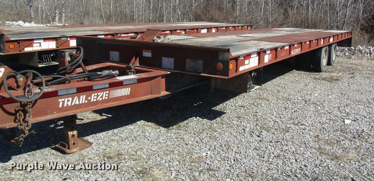 image for item DC4413 1997 Dakota tilt deck equipment trailer