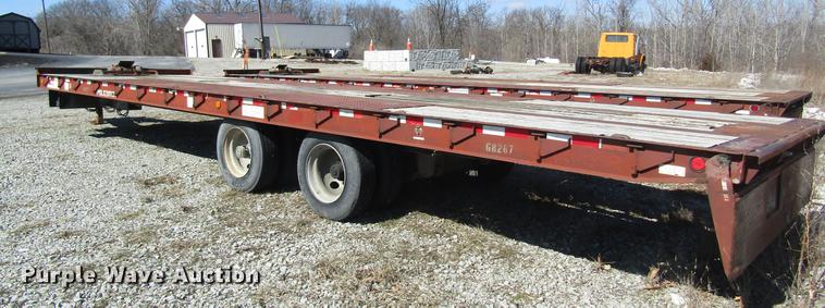 image for item DC4413 1997 Dakota tilt deck equipment trailer