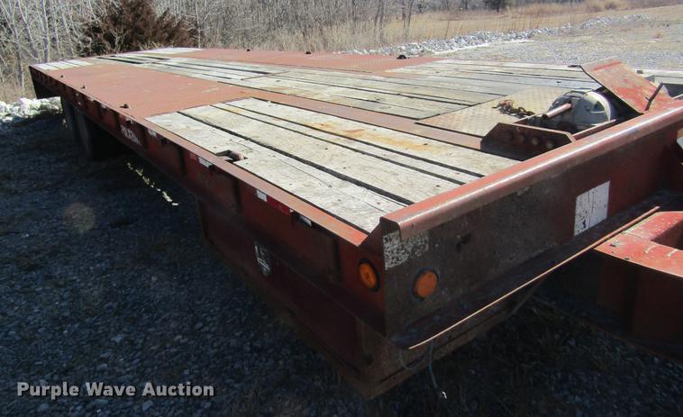 image for item DC4413 1997 Dakota tilt deck equipment trailer