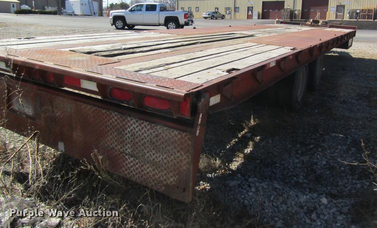 image for item DC4413 1997 Dakota tilt deck equipment trailer