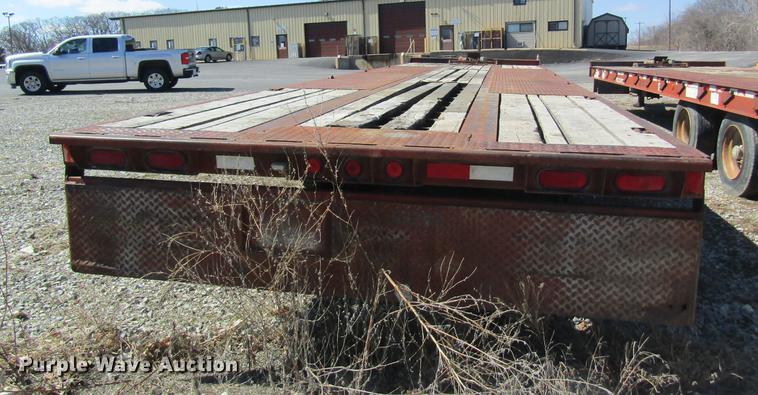 image for item DC4413 1997 Dakota tilt deck equipment trailer