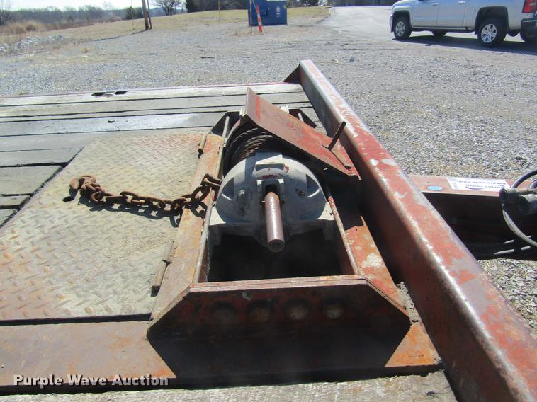 image for item DC4413 1997 Dakota tilt deck equipment trailer