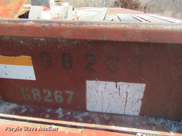 image for item DC4413 1997 Dakota tilt deck equipment trailer