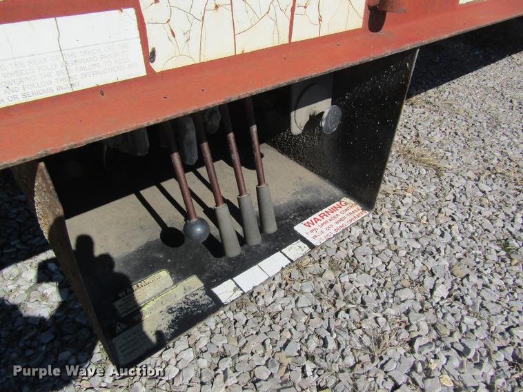 image for item DC4413 1997 Dakota tilt deck equipment trailer