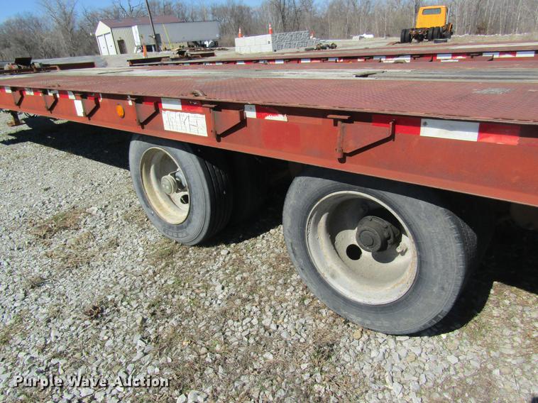 image for item DC4413 1997 Dakota tilt deck equipment trailer