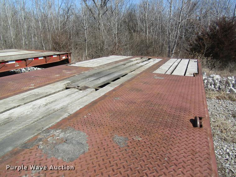 image for item DC4413 1997 Dakota tilt deck equipment trailer