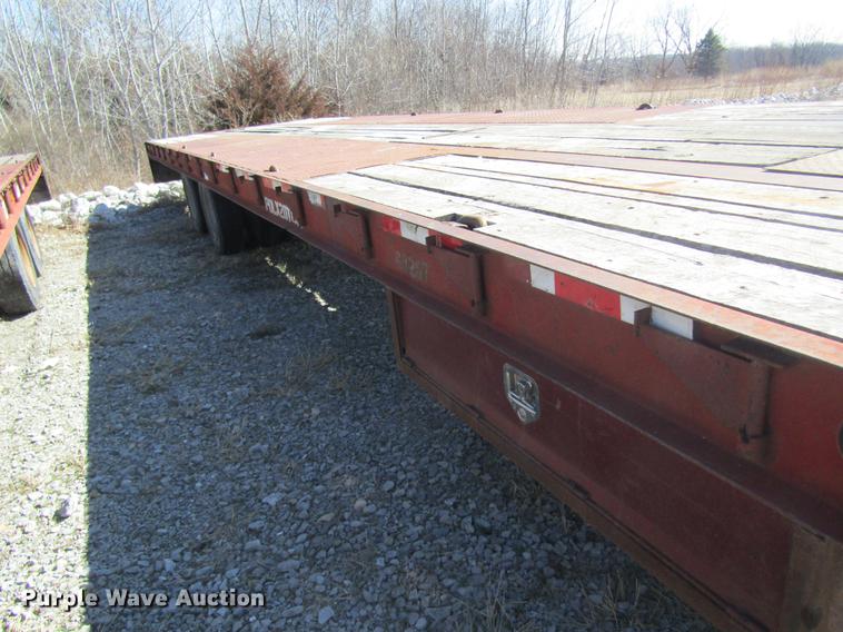 image for item DC4413 1997 Dakota tilt deck equipment trailer