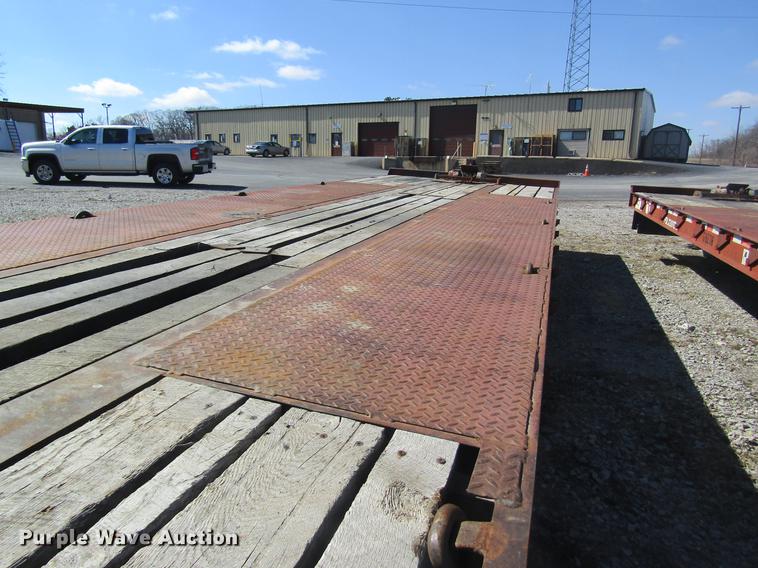 image for item DC4413 1997 Dakota tilt deck equipment trailer