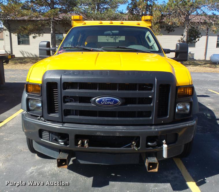 image for item DC4416 2008 Ford F550 Crew Cab dump truck