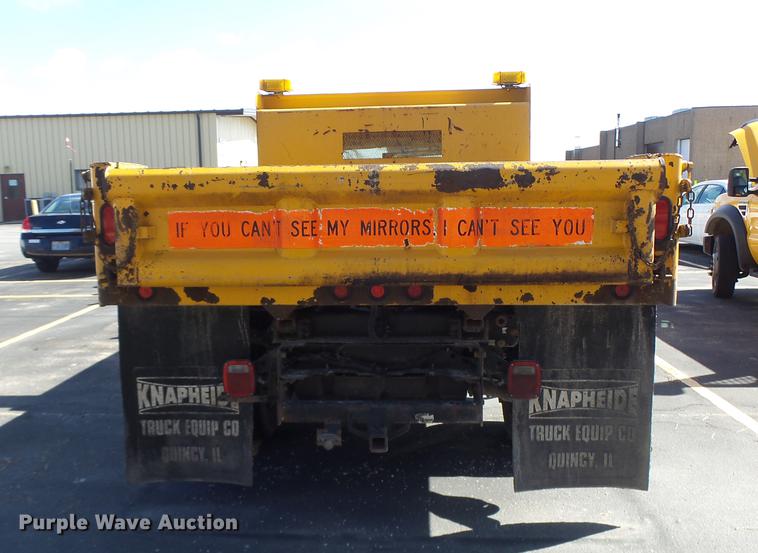 image for item DC4416 2008 Ford F550 Crew Cab dump truck