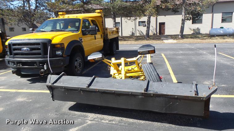 image for item DC4416 2008 Ford F550 Crew Cab dump truck