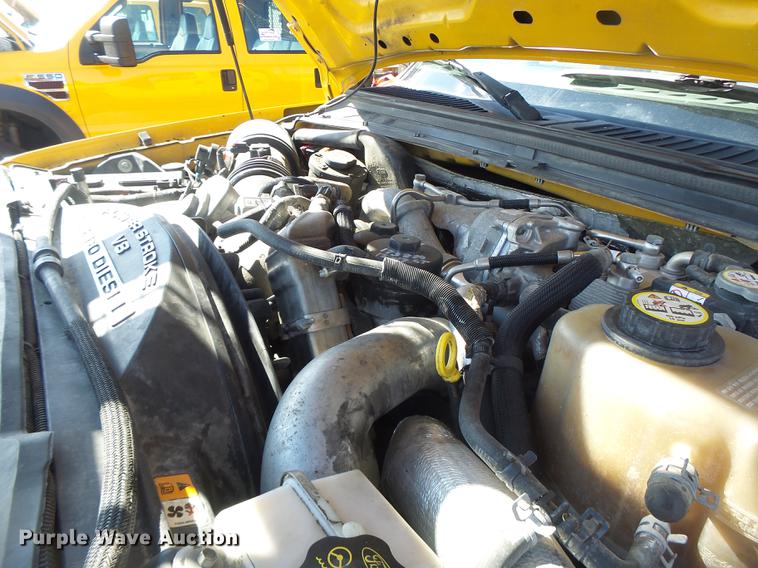 image for item DC4416 2008 Ford F550 Crew Cab dump truck