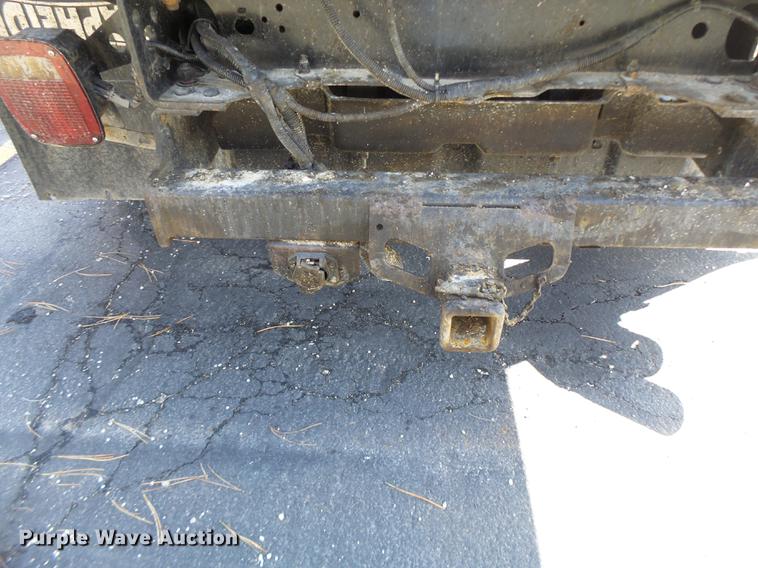 image for item DC4418 2008 Ford F550 Crew Cab flatbed dump truck