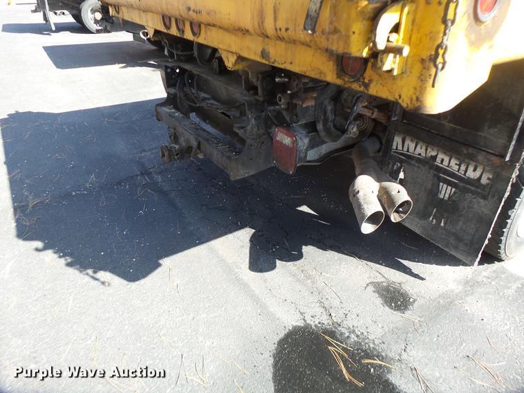 image for item DC4418 2008 Ford F550 Crew Cab flatbed dump truck