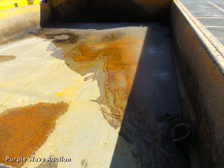 image for item DC4418 2008 Ford F550 Crew Cab flatbed dump truck