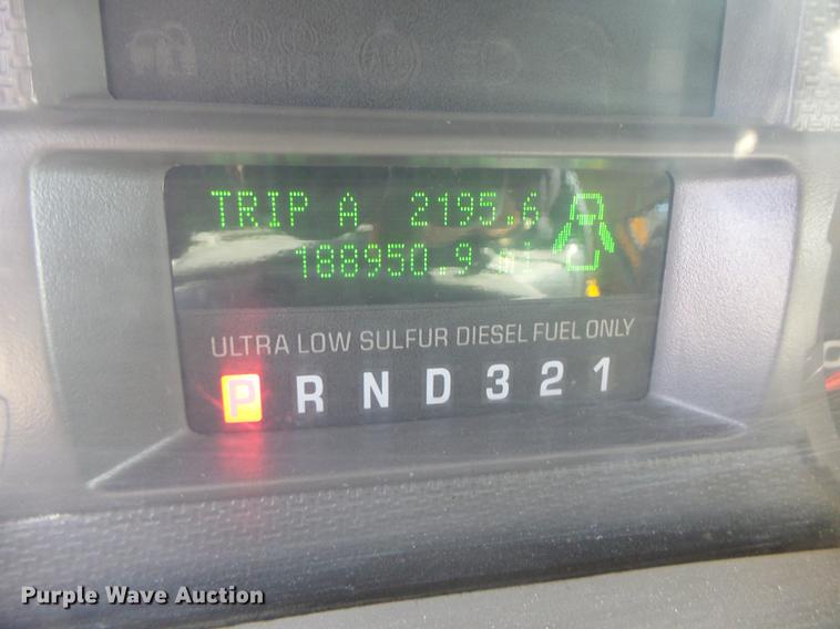 image for item DC4418 2008 Ford F550 Crew Cab flatbed dump truck