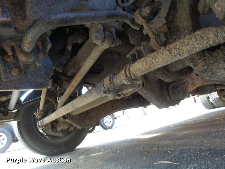 image for item DC4418 2008 Ford F550 Crew Cab flatbed dump truck