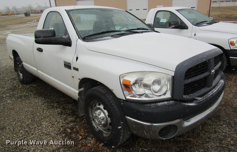 image for item DC4447 2007 Dodge Ram 2500 pickup truck