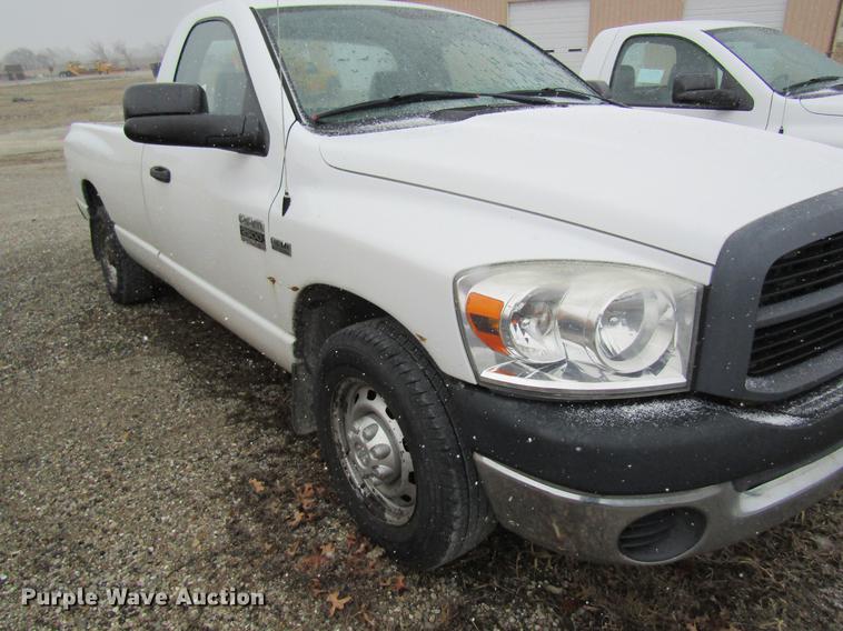image for item DC4447 2007 Dodge Ram 2500 pickup truck