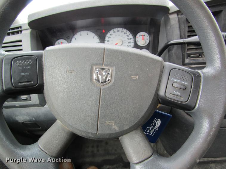 image for item DC4447 2007 Dodge Ram 2500 pickup truck